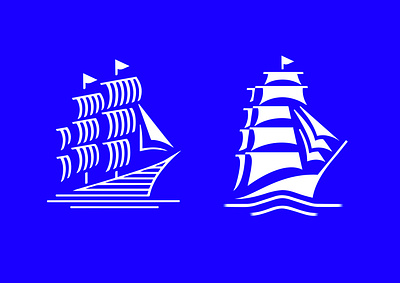 Boat boat branding design fish graphic design icon identity illustration logo marks navigate ocean sea sun sunrise symbol ui wave