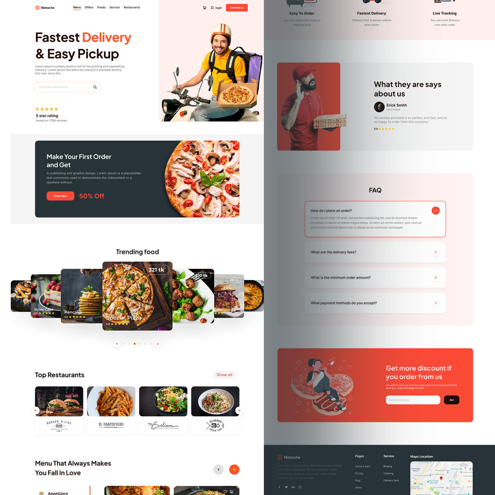 Nietzsche's web interface design graphic design interface design motion graphics ui web designing web redesign