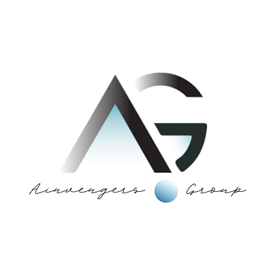 AG Group 3d branding graphic design logo