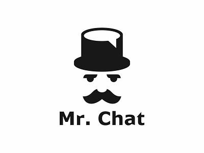 mr. Chat chat logo mr
