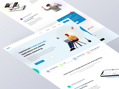 Agency Business landing page design agency appdesign branding business figma graphic design landing page design product design typography ui uiinspiration uix user expreience user interface web design
