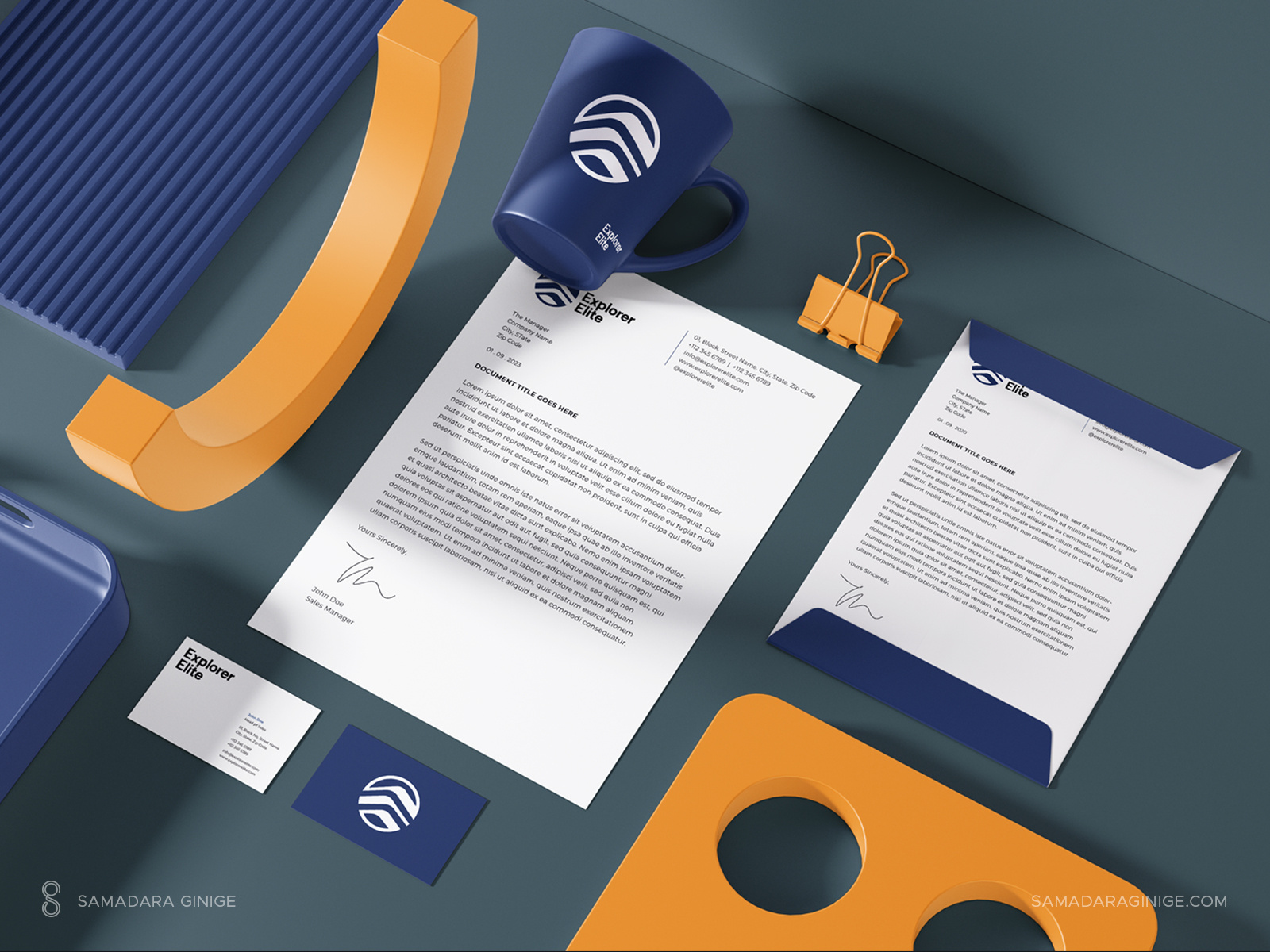 Example of Brand Collateral Design
