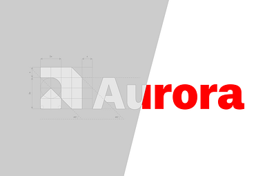 Aurora Real Estate branding graphic design logo rebranding ui