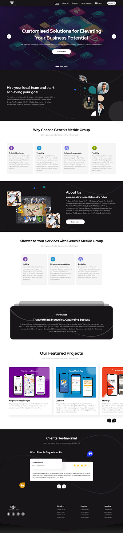 Home Page design inspiration homepage landing page uiux