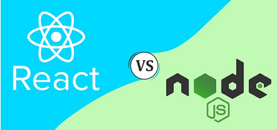 What is the Difference Between React Native and Node.js? animation between react native and node.js branding graphic design motion graphics
