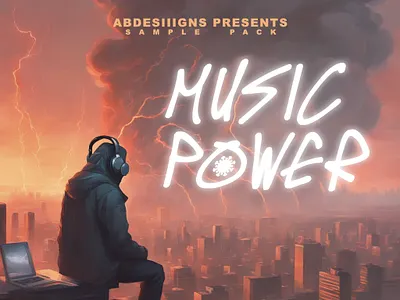Cover Art - Music Power branding graphic design logo