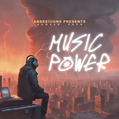 Cover Art - Music Power branding graphic design logo