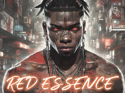 Cover Art - Red Essence branding graphic design logo