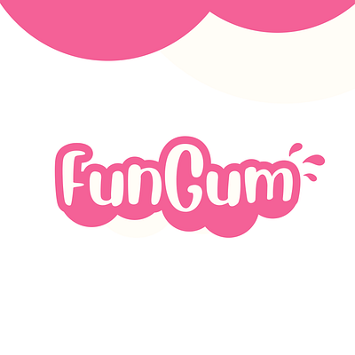 Fungum e-commerce store asad choudhary brand identity branding bubble ecommerce gum icon logo logo design logomark muhamad asad store wordmark