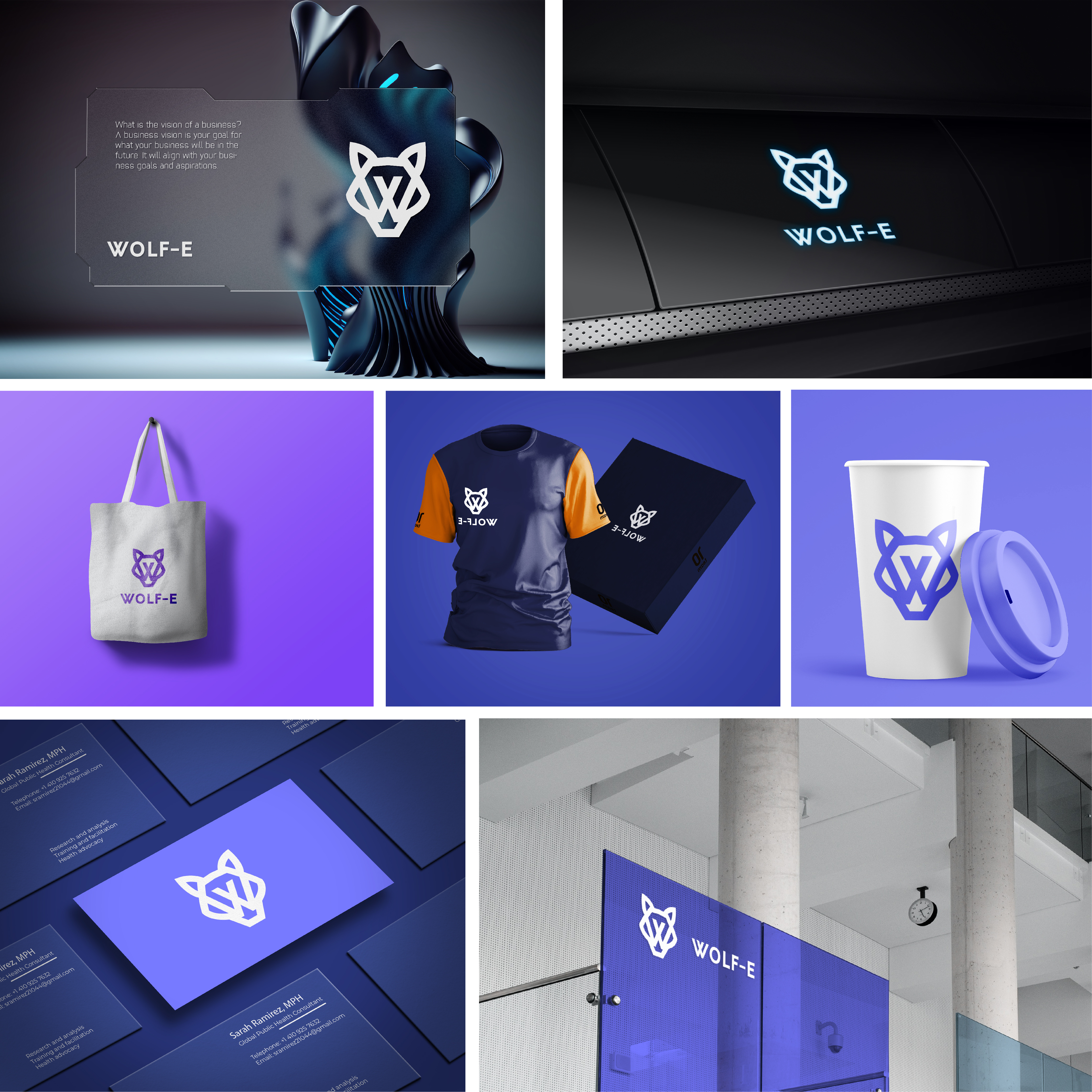 Wolf logo and branding design animal brand identity branding logo design logotype wild wolf
