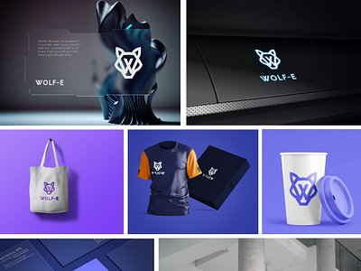 Wolf logo and branding design animal brand identity branding logo design logotype wild wolf
