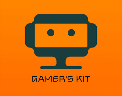 Gamer's Kit Logo brand identity branding design gaming pc logo graphic design illustration logo logo design pc builder typography vector