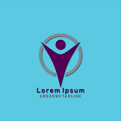 This is a logo lorem lpsum. 3d branding graphic design logo