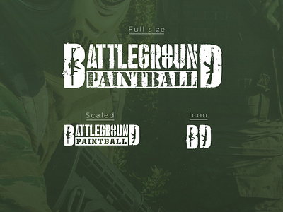 Battleground Paintball branding army battle battleground guns leontios markers military milsim paintball rhodes sakellis