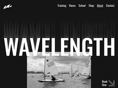 Yacht Club Wavelength branding design logo ui ux web