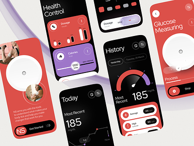 Healthcare service - Mobile app app app design health healthcare healthcare app medical medicine mobile app mobile app design mobile design mobile ui
