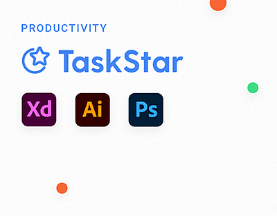 TaskStar - A Time Management App app design case study mobile design time management ui