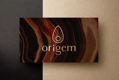 Naming & Branding Origem brand design branding design fashion gems gemstone graphic design jewelry logo logotype naming precious stones