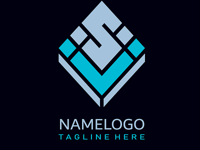 This is a namelogo. 3d branding graphic design logo motion graphics