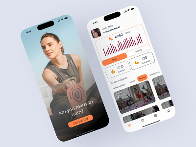 Fitness App Design app app design design fitness fitness app fitness design ios pp mobile design prototyping ui ux