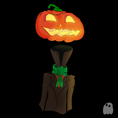 Halloween pumpkin adobeillustrator chacarter characterdesign diadasbruxas ghost halloween illustration illustrator ilustração personagem pumpkin