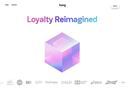 Playful Gradients - Web design branding concept gradients hero playful design purple study ui ux vector illustration web design website white bg