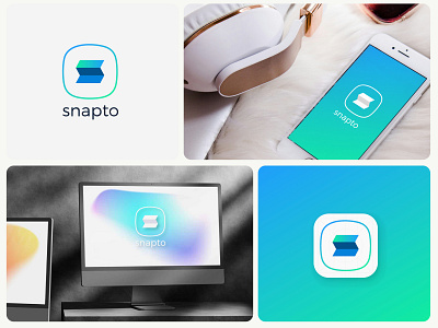 Design Logo for Snapto app brand branding design easyweb graphic design icon illustration logo logos minimal ui vector website