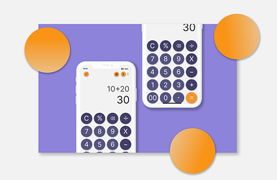 Calculator Interface Design dailyui graphic design interface ui
