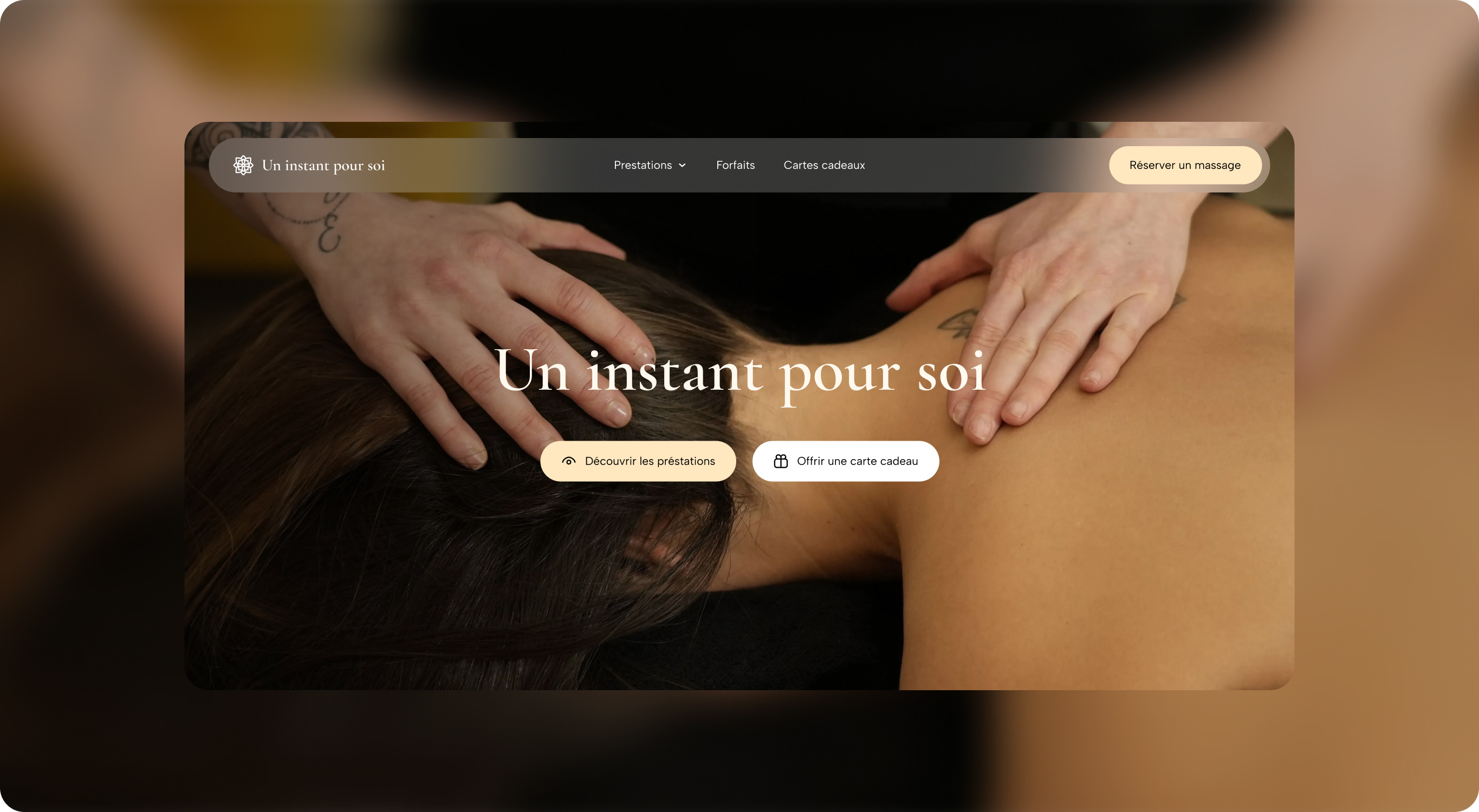 Un instant pour soi design illustration ui ux