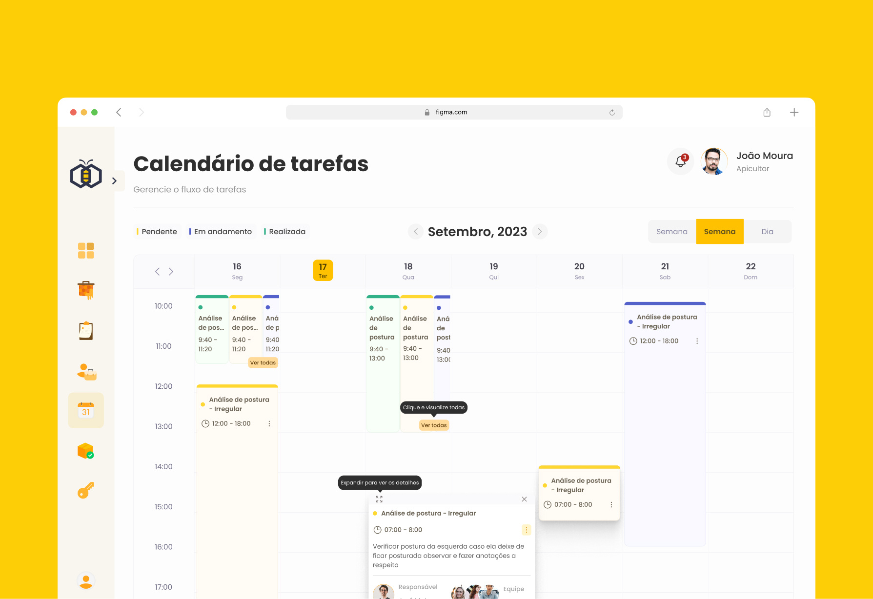 Calendar / Dashboard calendar BBEE branding dashboard design graphic design ui ux vector webdesign