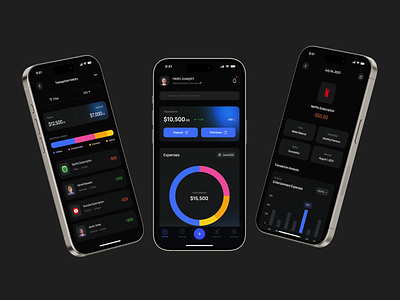 Banking App app app design app ui appui banking app design digital banking financial app fintech app mobile banking mobile ui online banking ui ui design
