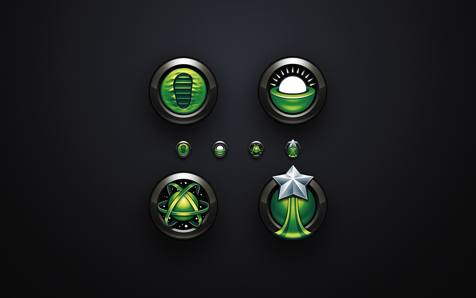 Earth Rank Icons casino dark earth green icon icons loyalty rank small size sphere star tier