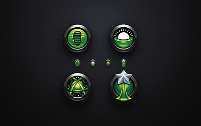 Tier 1 - Earth Ranks casino dark earth green icon icons loyalty rank small size sphere star tier
