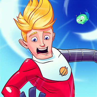 FINAL SPACE 2d 2dseries animation art characterdesign characters color concept conceptart design digitalpainting digitalpaiting drawing game gameart illustration lineart netflix photoshop series