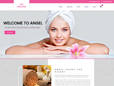 Spa Website Design designs, themes, templates and downloadable graphic ...