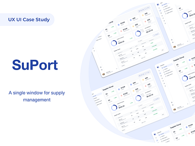 UX UI Case Study - SuPort adobe aesthetic branding case study cms figma graphic design inventory management ortal professional supply ui user experience ux web web design