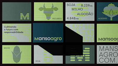 Manso Agro - Visual Identity branding business card design download free freebie graphic design identity logo mockup mockup cloud mockupcloud shadows