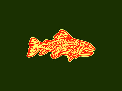 Simms Fishing Products Trout by Kevin Kroneberger on Dribbble