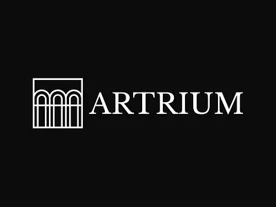 Artrium | Brand identity brandidentity branding graphic design graphicdesign keyvisual logo logotype