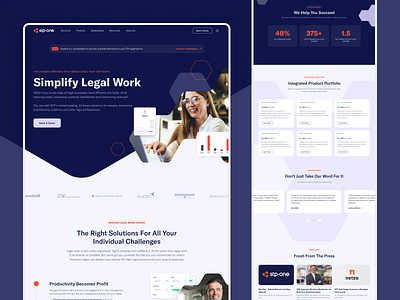 STP Legal Website ai branding design law legal saas tech ui ux web website