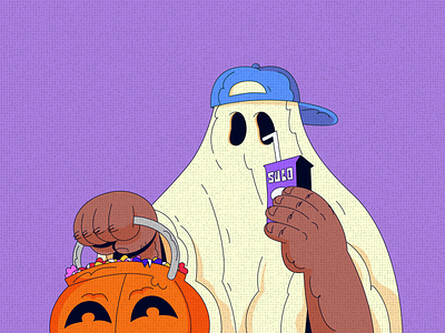 Ghost! dribbble ghost halloween happyhalloween illustration illustrator new vector