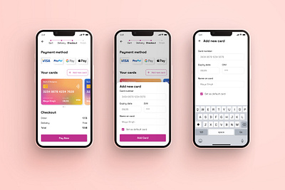 Daily UI Challenge | 002 | Checkout app checkout creditcard design payment ui