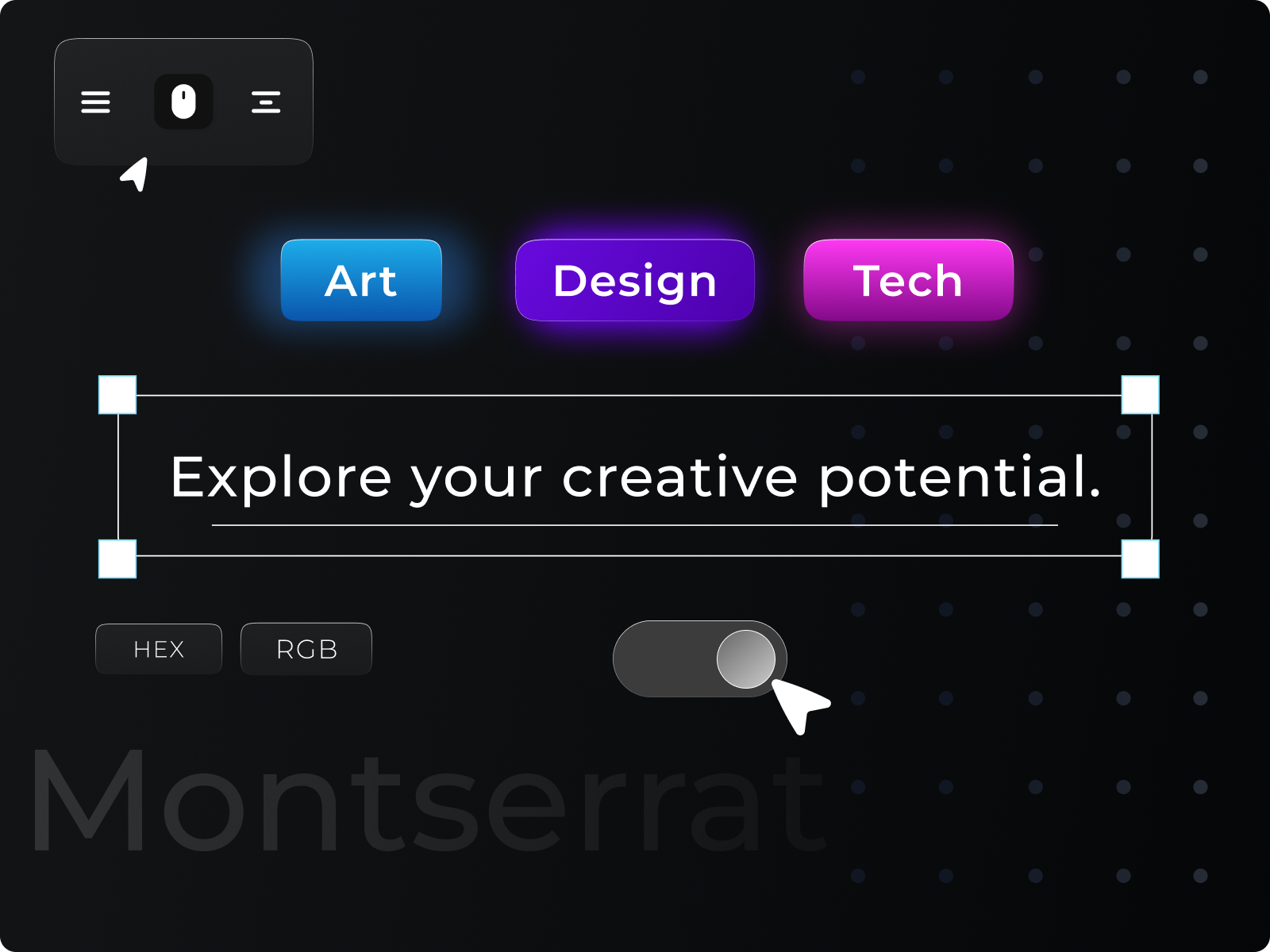 Banner design for Dribbble pinterest and Twitter art artwork design figma graphic design ui ui design uidesign