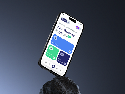 Digi-Wallet: Finance and Managing Mobile Application design finance app logo minimal design mobile app money profile send money settings transfer app ui wallet