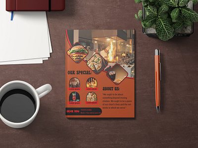 Restaurant flyer design adevertising design flyer flyer design marketing menu poster poster design restaurant