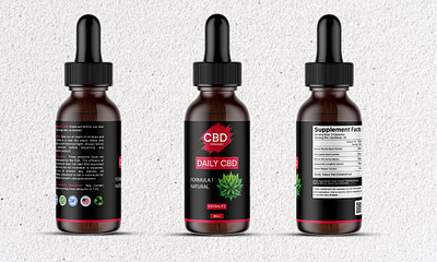 CBD OIL LABEL DESIGN box design cbd design hemp oil lebel design supplement design