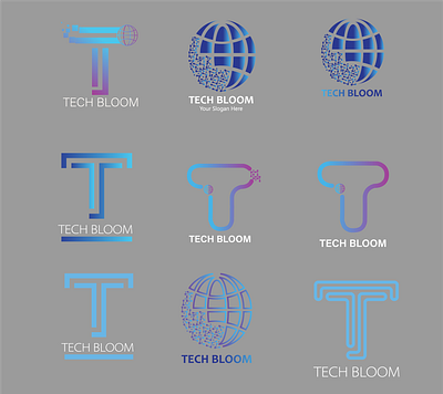 Tech Bloom 🌱📱 digitalrevolution graphic design illustrator innovationnation techbloom techtrends