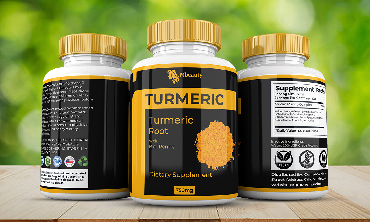 Termeric label Design by Jahidhasan on Dribbble