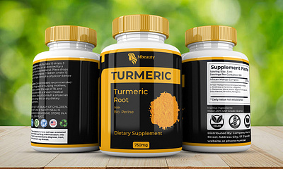 Termeric label Design box design cbd oil hemp oil lebel design stand up pouch supplement
