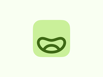 Miraa icon app design icon logo